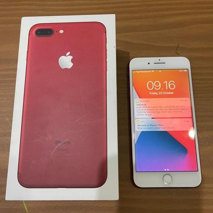 Terlaris Iphone 7 Plus 256Gb Red Edition