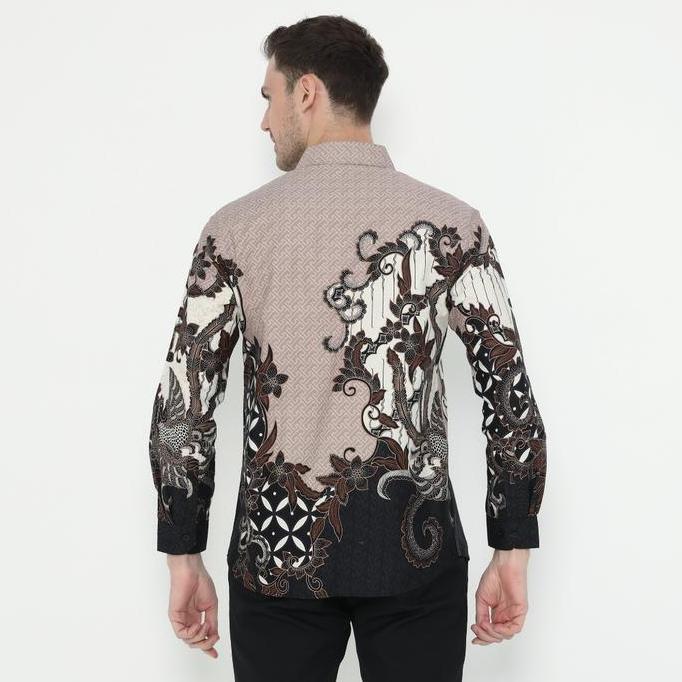 Batik Couple Atasan Batik Pria dan Wanita Salem OLR293