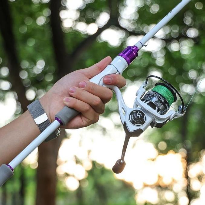 Joran Reel Pancing Set  Lengkap 1.8MRasio Gigi Joran 5.2:1 Alat Pancing Alat Pancing Set