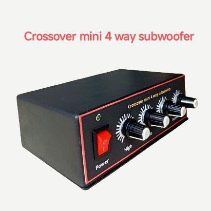 Crossover Aktif 4 Way ,Sub, Low, Mid, High Original Dan Terpercaya
