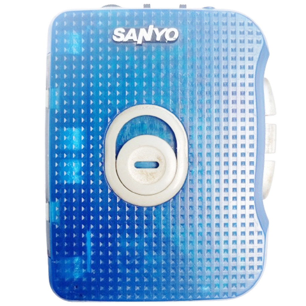 audio - (volume stagnan) WALKMAN SANYO VIP-X33 STEREO RADIO AM/FM CASSETTE PLAYER  - pemutar kaset p