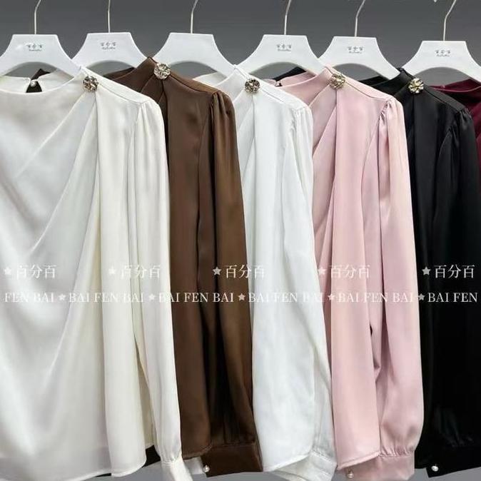 Vivorie Premium AT 2913 blouse satin