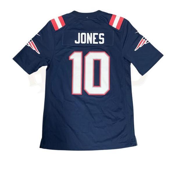 Jersey Nike NFL New England Patriots #10 Jones Navy Game Jersey Original Terlaris