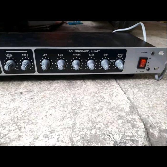 Crossover Aktif 4 Way With Subwoofercrosover Aktif Sound System Audio Original Dan Terpercaya