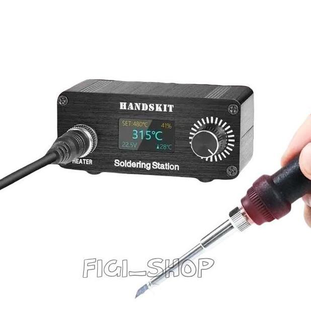Handskit 72W Solder Station LED Display Adjustable Temperature - T12D Promo Premium