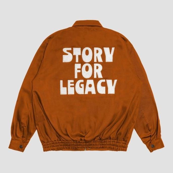 Lazzbuina - QueenBeer Canvas Flight Jacket Vance Jaket Casual