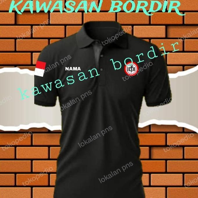 Terbaru polo shirt IDI seragam IDI baju IDI kaos IDI full bordir