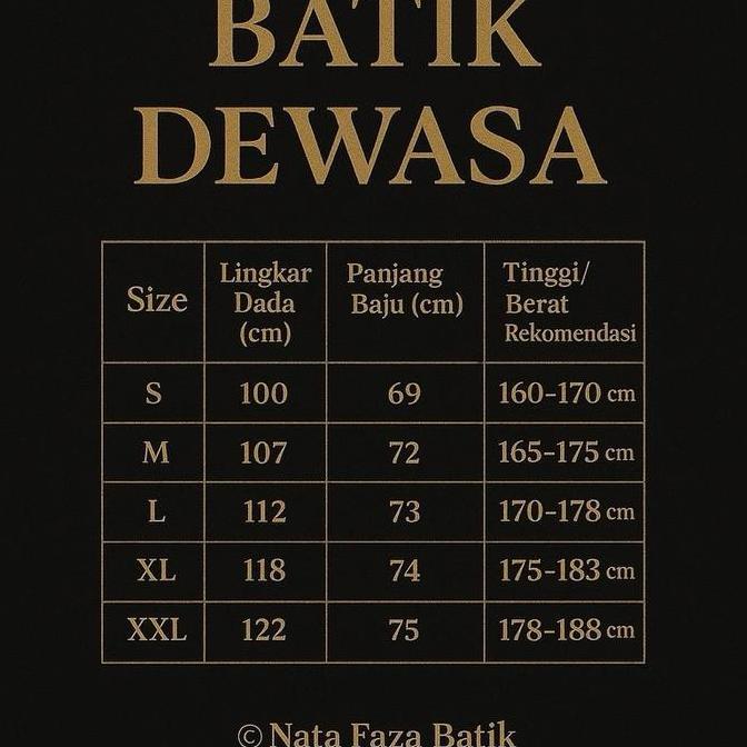 HH CLASS HITAM GOLD Batik Katun Couple Ayah Anak Motif Floral Elegan Baju Batik Keluarga Premium Mod
