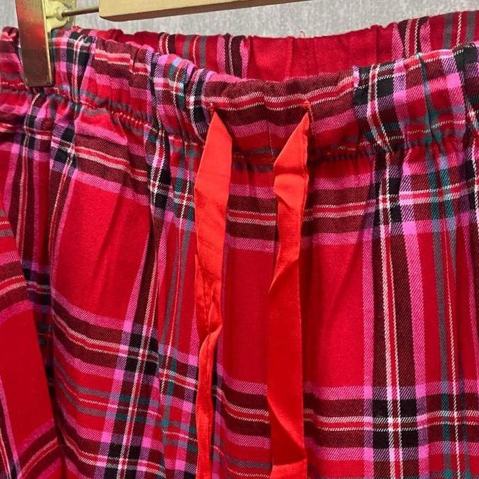 Baju Tidur Set Piyama Victoria Secret Katun Pajamas Motif