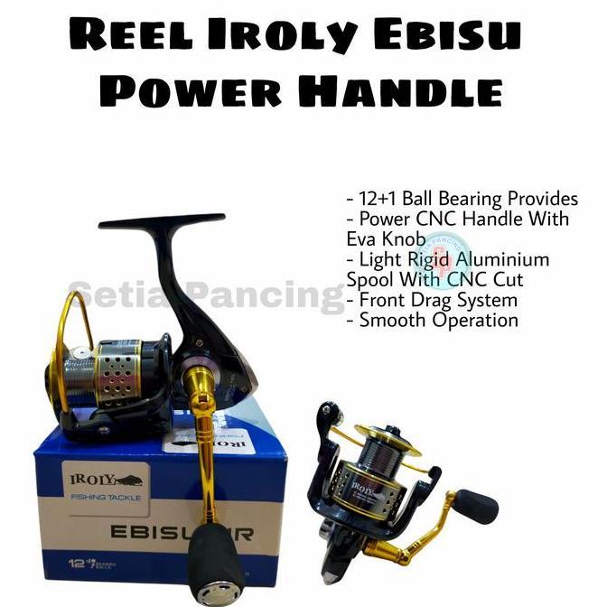 Reel Iroly EBISU 2000 Power Handle