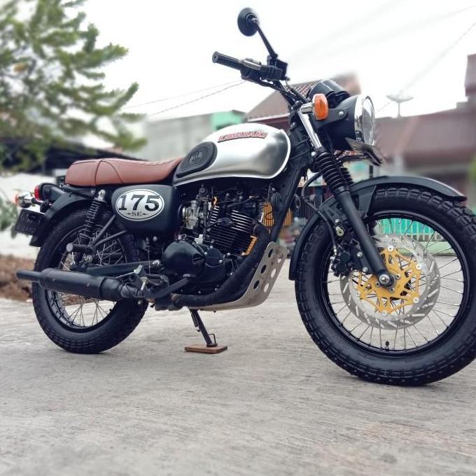 GWEENSHAND4 - SWALLOW WIRO 212 BAN KAWASAKI W175 | BAN MOTOR CUSTOM RETRO
