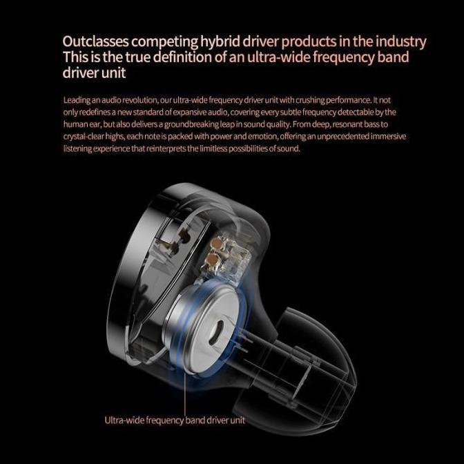 [Kz Official Store] Kz Saga With Mic Single Dynamic Driver In-Ear Monitor Earphone Metal