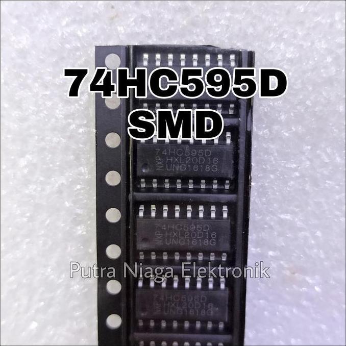 Diskon (1) ic 74HC595 SMD 74HC595D HC595D putran1a Ayo Order