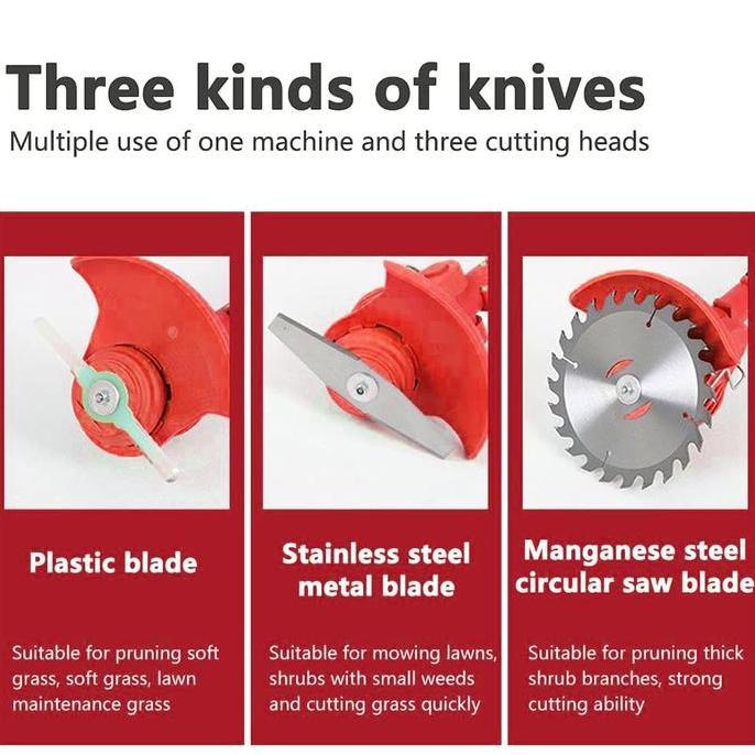 JLD Mesin potong rumput baterai 36V Pemotong Rumput Listrik Pemangkas Rumput Cordless Lawn Mower Bat