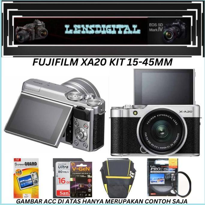 NEW fuji film xa20 15 45mm