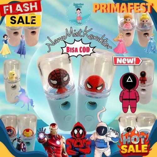 New Nano Spray Mini Karakter/Nano Mist Spray Portable/Nano Spray Pelembab Wajah Dan Disinfektan/Semp