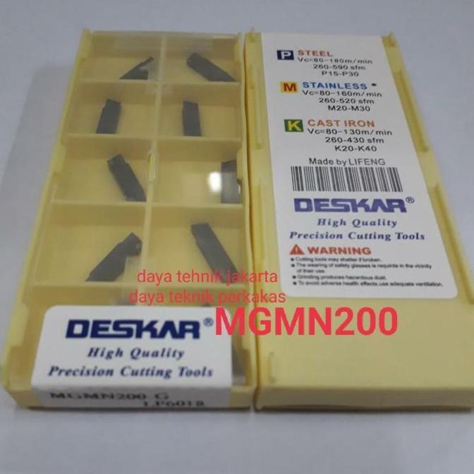 Insert Deskar Mgmn200 - Pisau Insert Deskar 10Pcs Ori Pisau Deskar Dtj