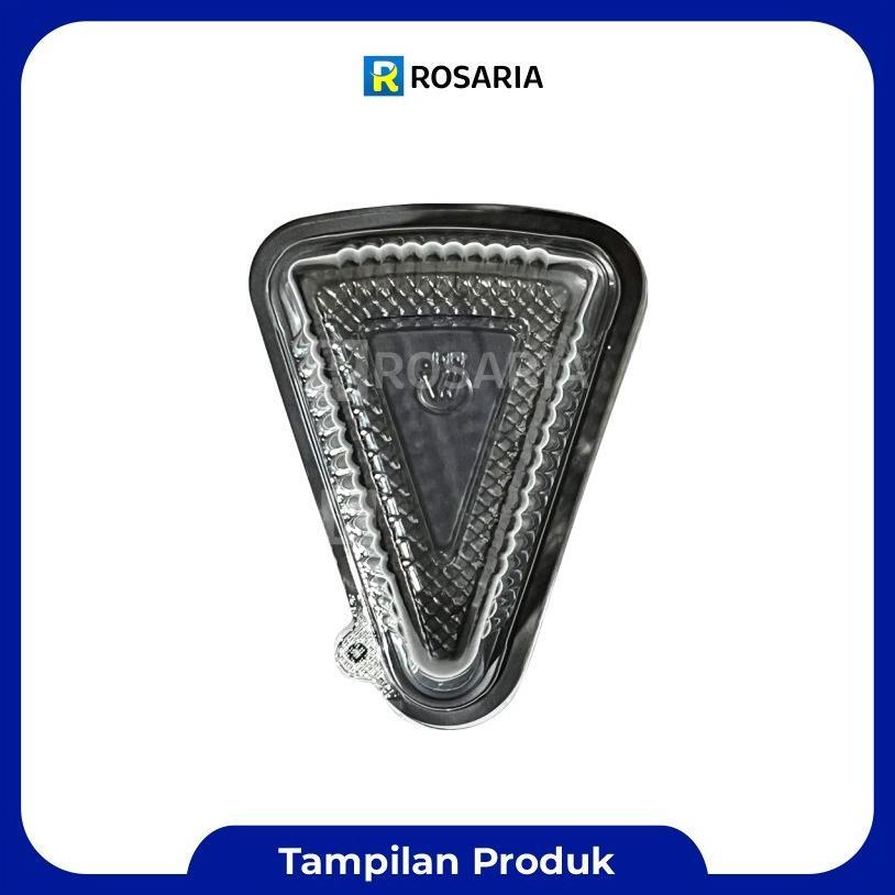 [ 10 Pcs ] Mika Ct Segitiga Merk Mmp Plastik Cake Kue Jajan Ready