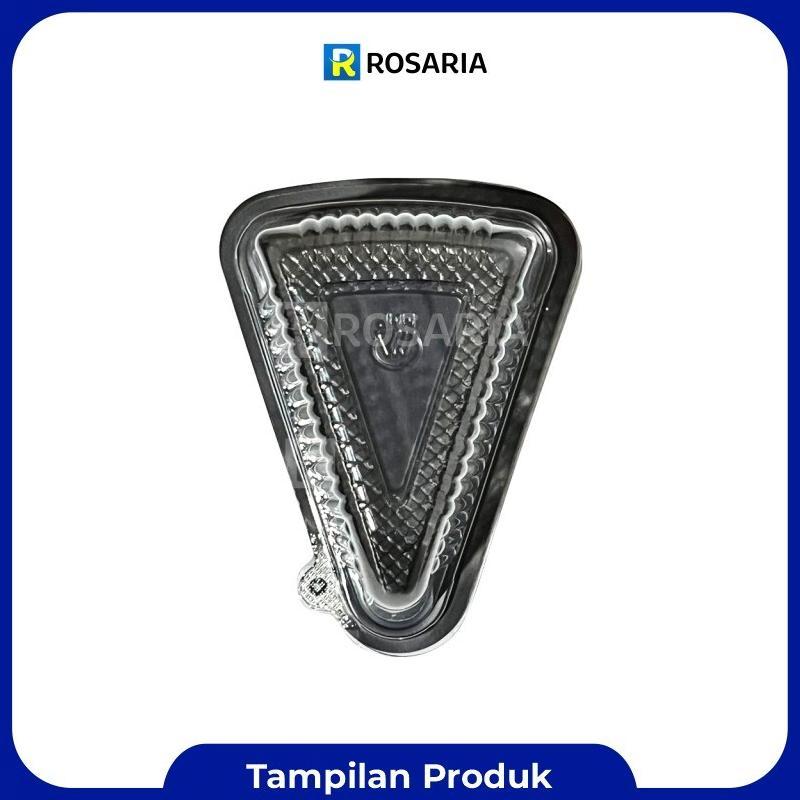 [ 10 Pcs ] Mika Ct Segitiga Merk Mmp Plastik Cake Kue Jajan New