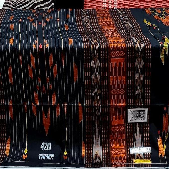 Terjangkau Sarung Tenun Sutera Mewah Tamer 420 Type Sga Sge Sgf Super