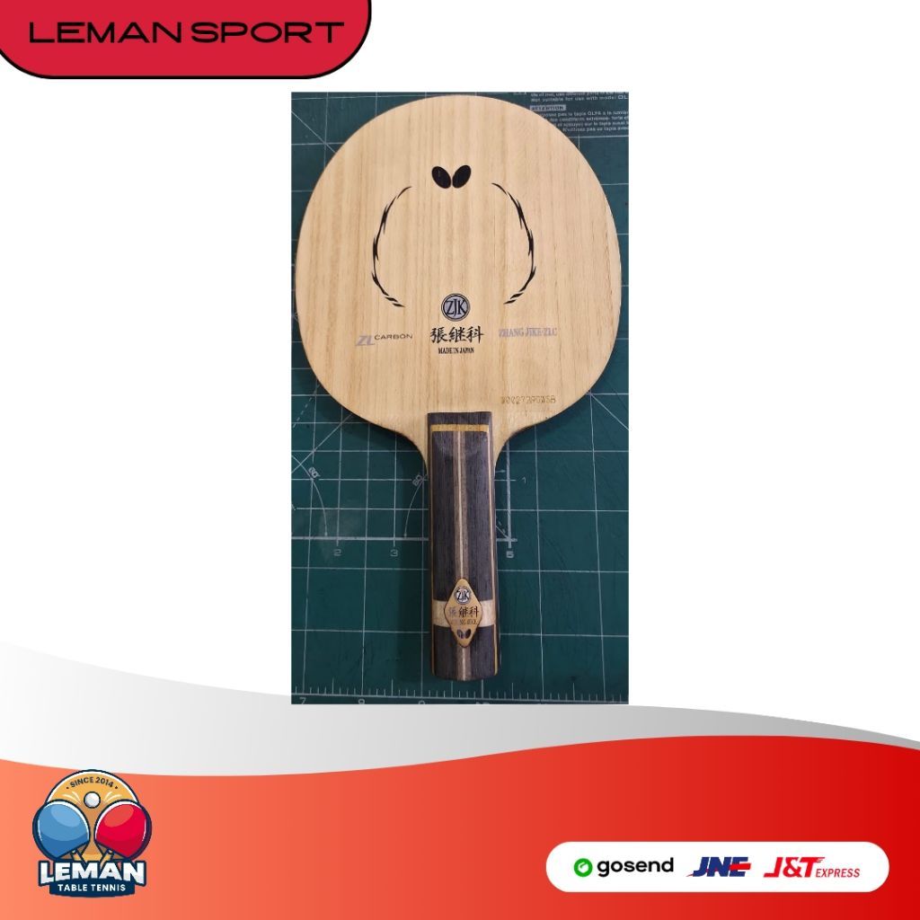Kayu Butterfly Zhang Jike ZLC Handle ST / Bet Pingpong Tenis Meja (BEKAS)