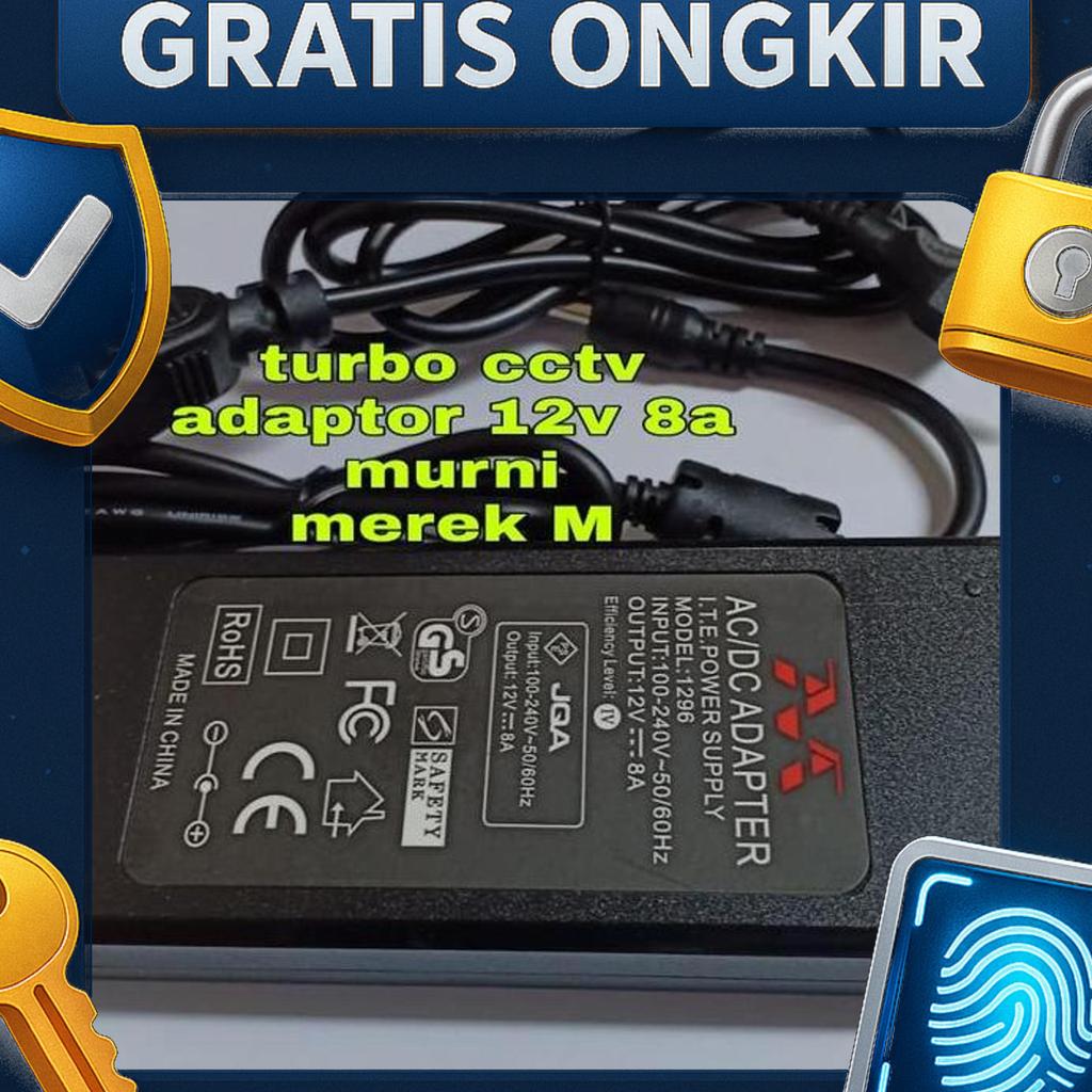 Adaptor Cctv / Adaptor 7A 12V / Adaptor 7A 12V Murah Promo