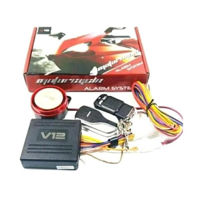 ALARM MOTOR SYSTEM V12 / ALARM REMOTE MOTOR / ALARM KUNCI MOTOR V12 Terlaris