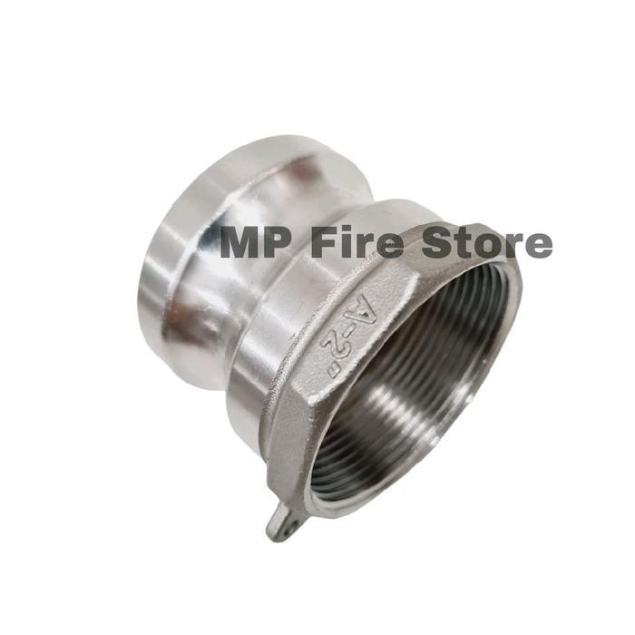 Coupling Male Camlock Stainless Steel Ss316 Type A200 2 Inch A 200 X Female Thread Drat Dalam 2" Imp