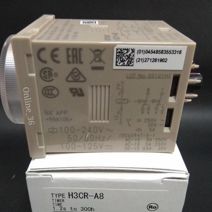 Timer H3CR A8 omron ori Promo Premium