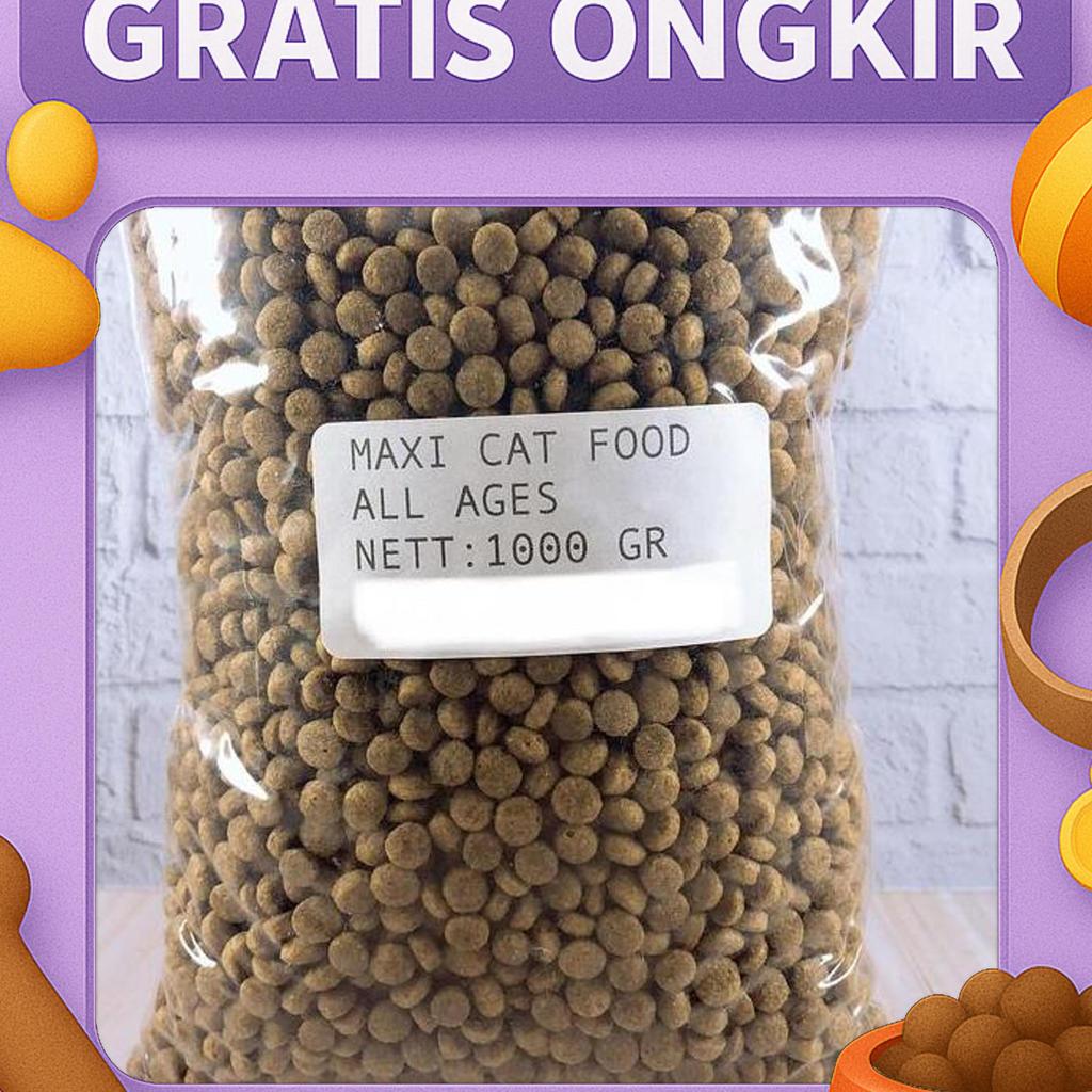 Maxi Cat Food / Makanan Kucing Maxi / Makanan Kucing Murah