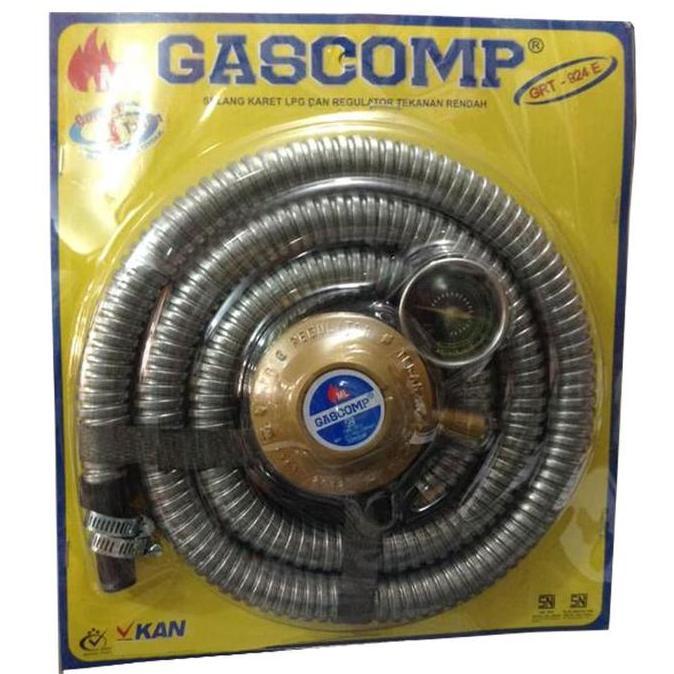 GASCOMP GRT-924E - SELANG GAS + REGULATOR TRADING