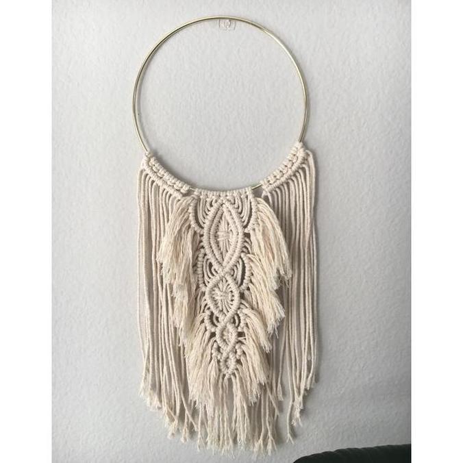 [READYSTOCK] macrame wall hanging/ macrame dreamcather/makrame hiasan dinding no 255