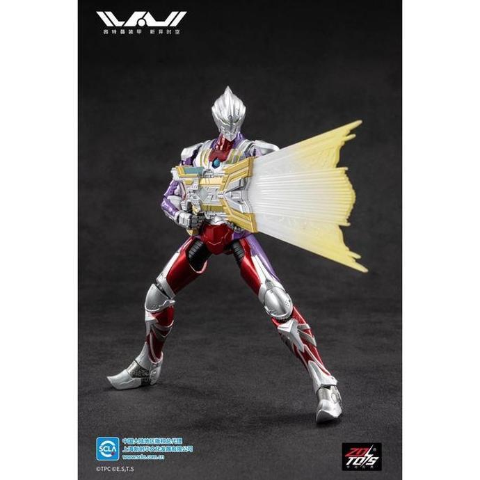 Zd Toys Ultraman Light-Up Series - Tiga Suit Ultraman