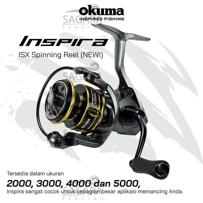 Reel Okuma Inspira Okuma ISX Reel Pancing Spinning