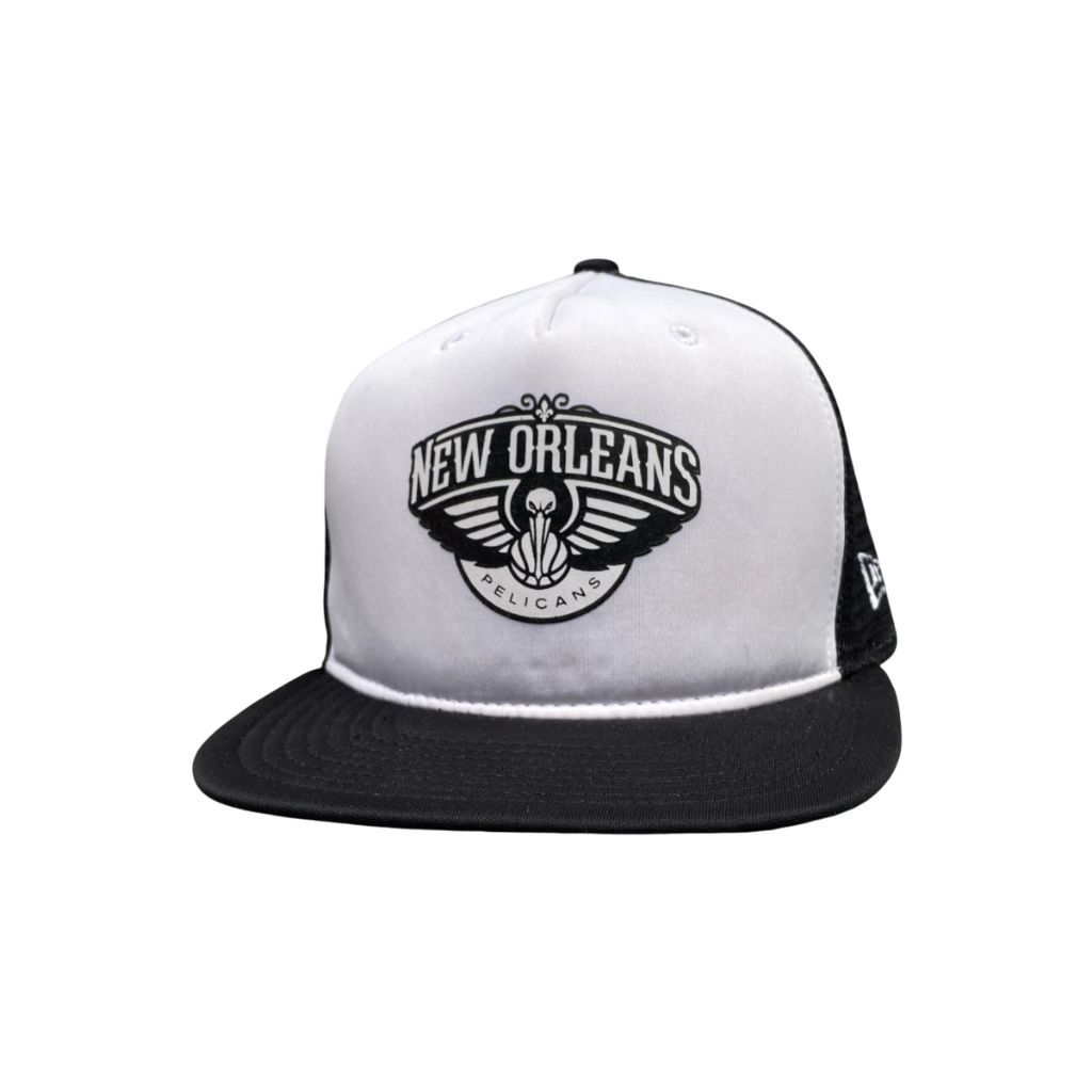 Topi Snapback Trucker Era 59Fifty Pelicans Bw Second Original Murah