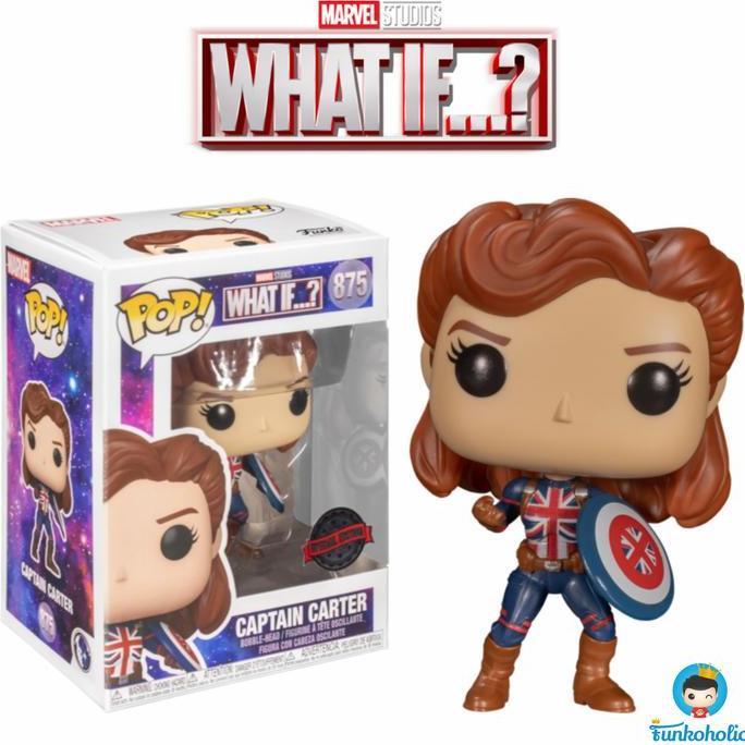 Funko Pop Marvel What If...? - Captain Carter Fighting Pose Exclusive