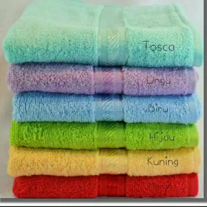 Grosir Handuk Merah Putih Besar 70 x 140 Terry Palmer - Handuk Dewasa