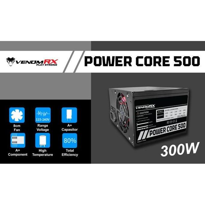 PSU / Power Supply VenomRX POWER CORE 500 300W