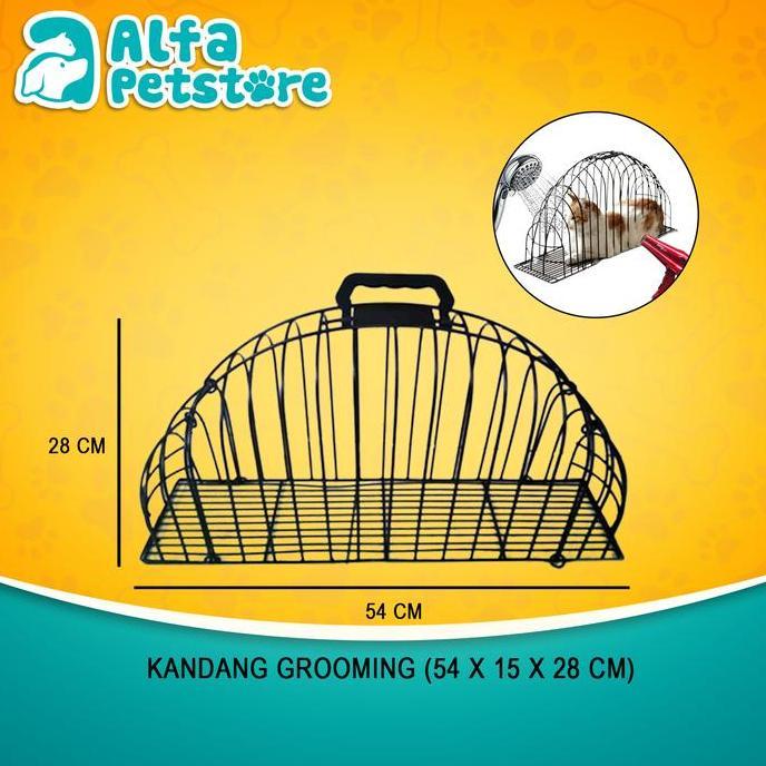 Kandang Gromming Jinjing Kucing Anjing