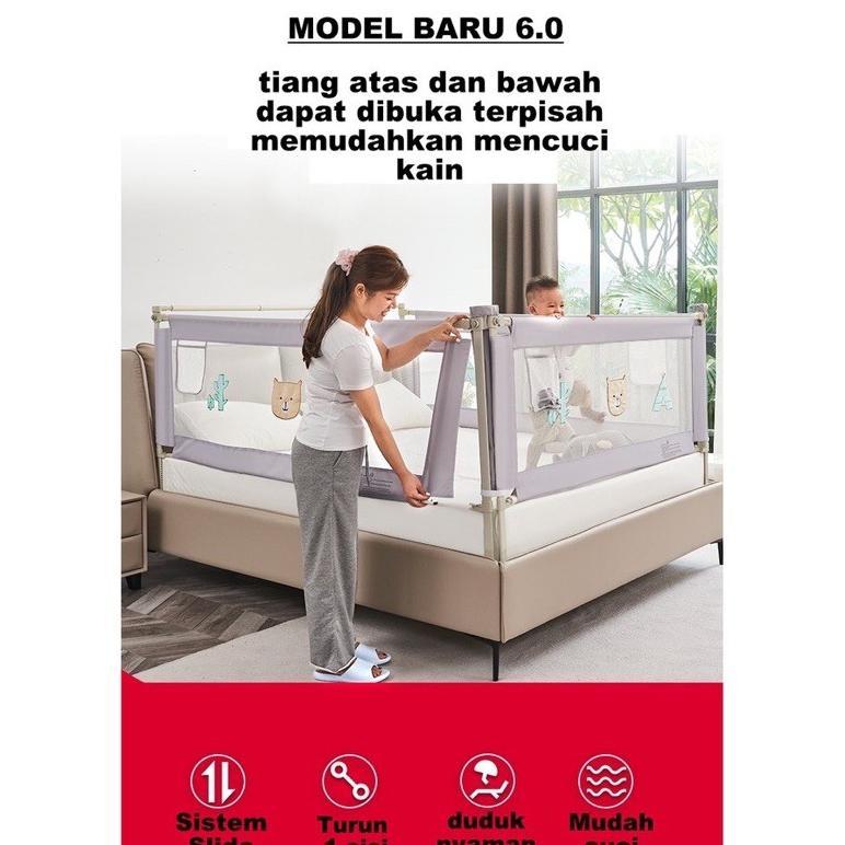 BED RAIL pengaman tempat tidur bayi dan anak | pengaman  kasur | pembatas kasur | pelindung kasur mu