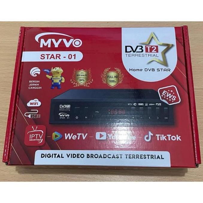 New- SET TOP BOX DIGITAL MYVO STAR 02/STB MYVO STAR 02 FULL HD
