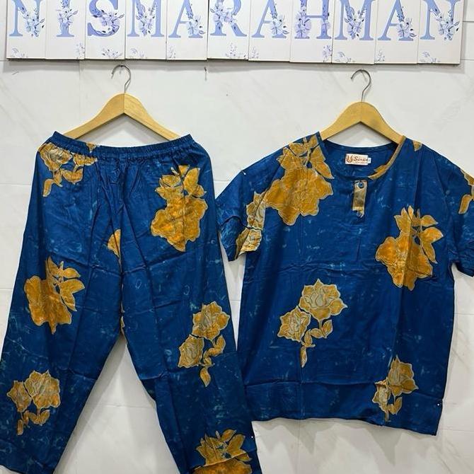 Promo CP BATIK SUNAN ORI  XL - JUMBO T. PENDEK Celana Panjang LD 120cm Diskon