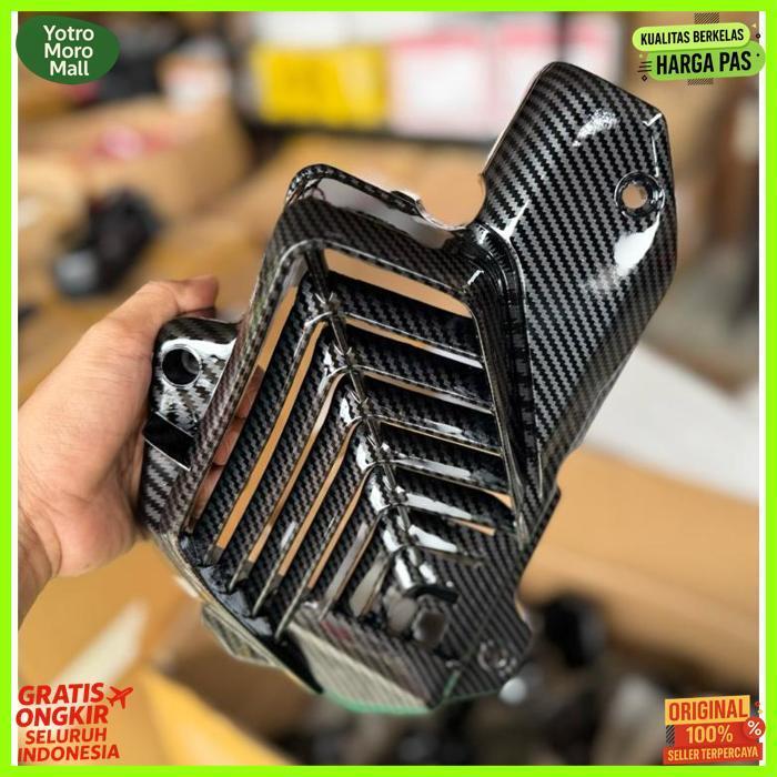 Promo Tutup Radiator Pcx 160 Carbon Glosy Tutup Radiator Pcx 160 Carbon / Tutup Radiator Vario 160 C