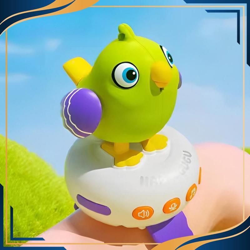 Peniru Suara Burung Gerak | Jam Mainan Burung Bunyi | Mainan Musik Anak | Hadiah Ulang Tahun - RO30-