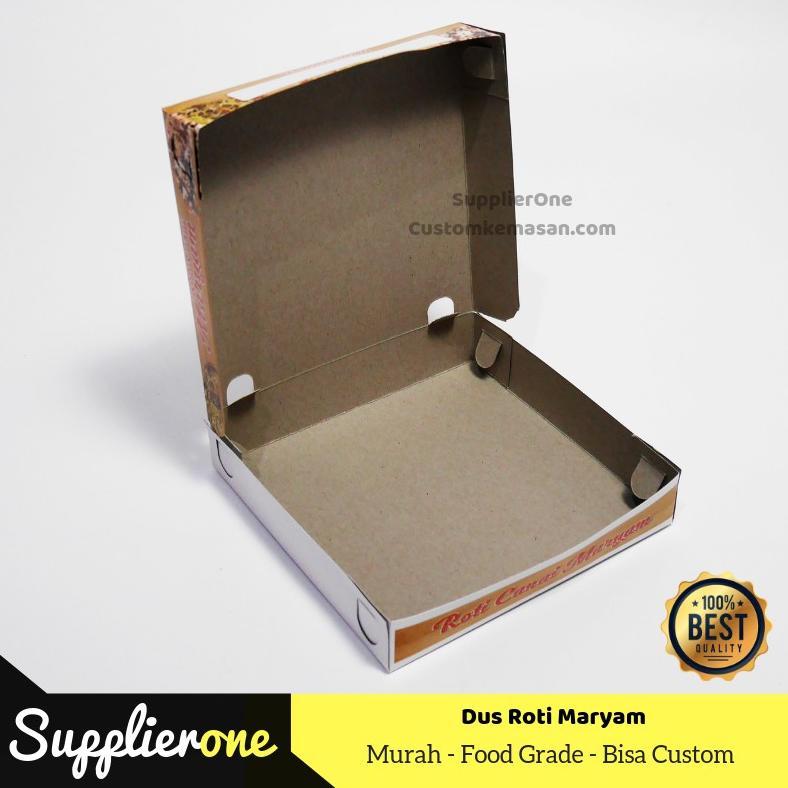 Bisa Cod Dus Box Kemasan Roti Maryam, Kotak Roti Canai Maryam, Kemasan Roti ||