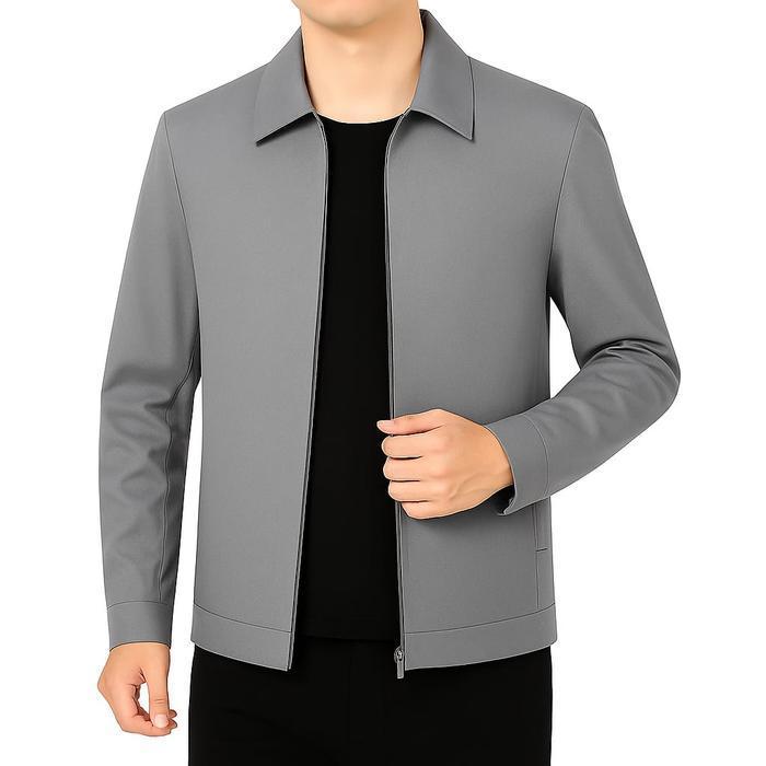 Jaket Santri Pria Jasket Formal Jasket Katun Polos Dewasa Keren Casual Terbaru Best Quality 100% Ori