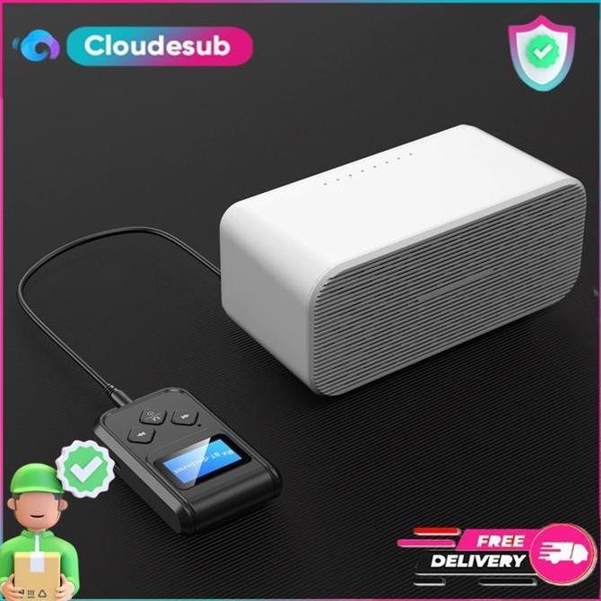 Promo Blutooth Audio Receiver Transmitter Blutut Bluetooth Bloototh 5.0 Music Laptop PC Diskon