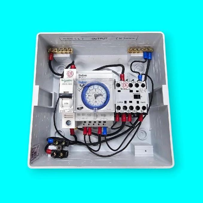 panel timer theben sul181d/panel timer lampu otomatis/theben sul181d Promo Premium