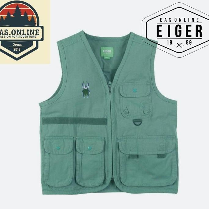 Jaket Rompi Eiger 9586 JR Moorland Fisherman Vest
