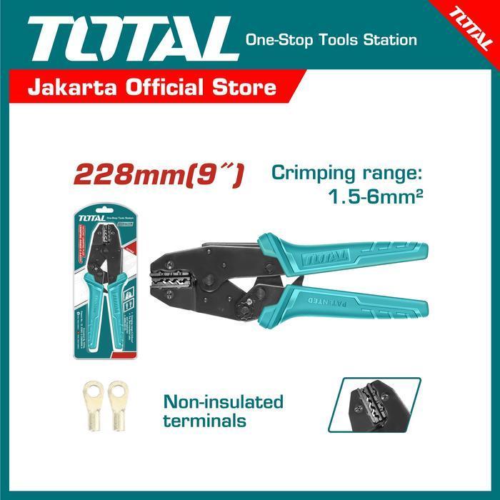 Total Ratchet Crimping Plier Thcpl1506 - Tang Crimping Ratchet Original Dan Terpercaya